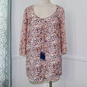 Billabong long sleeve Dress flowy medium